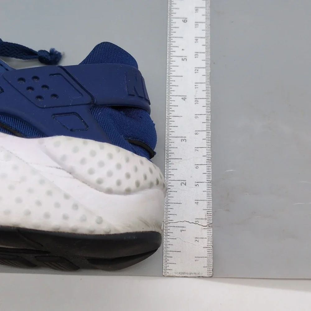Nike Air Huarache Shoes Womens Blue 7.5 Running Sneakers‎ Heel Support Athletic